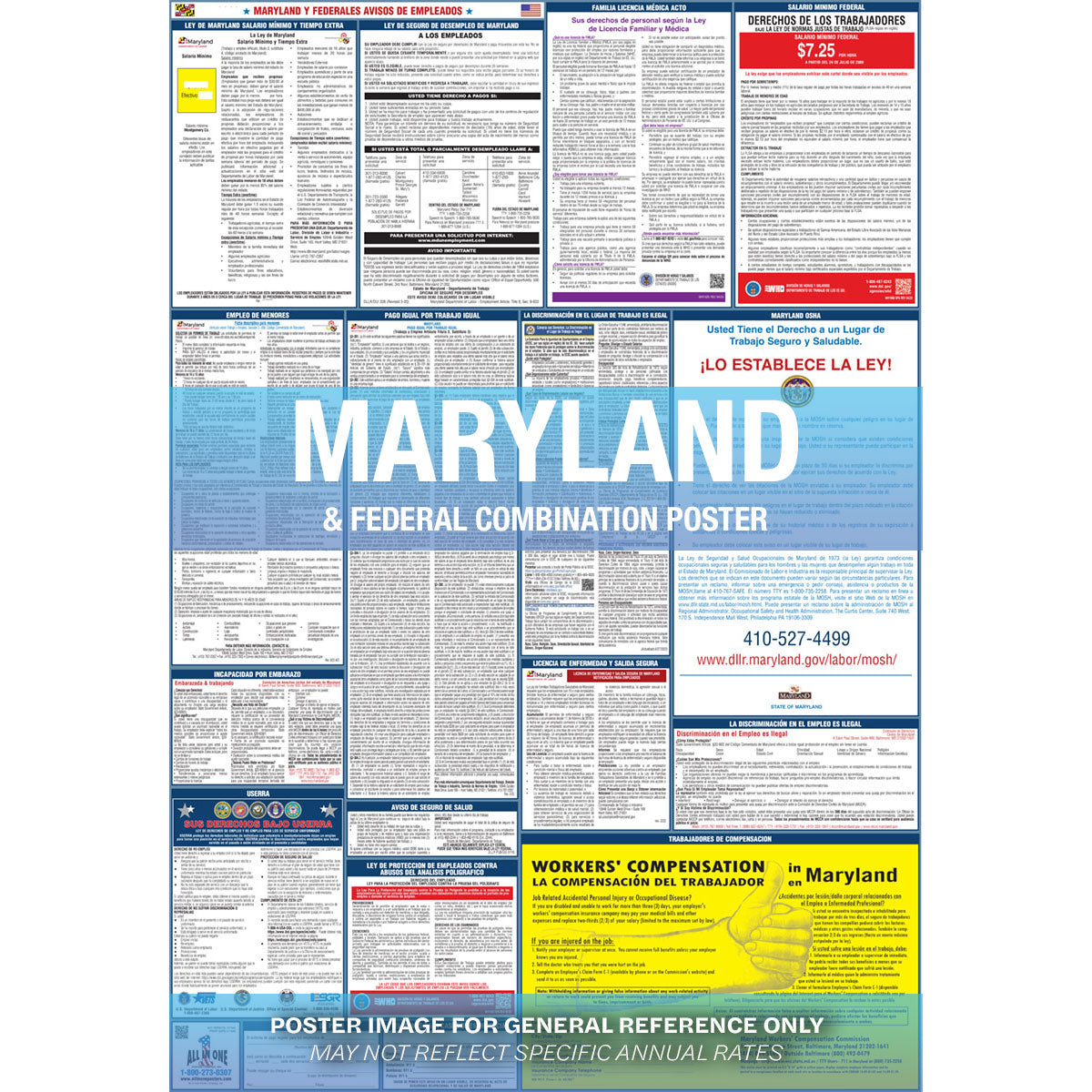 2026 Maryland & Federal Combination Private Business & Organizations Poster