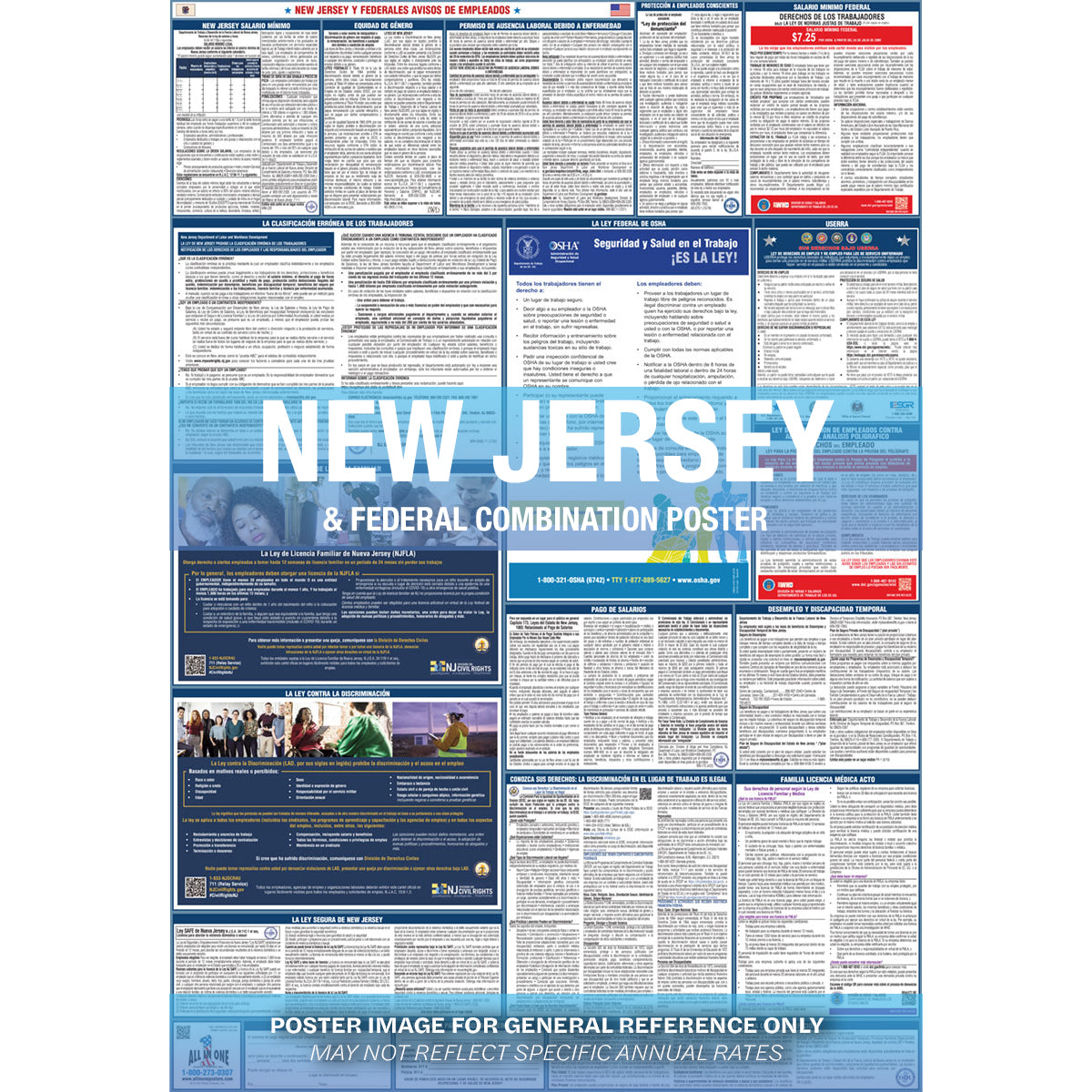 2026 New Jersey & Federal Combination Private Business & Organizations Poster