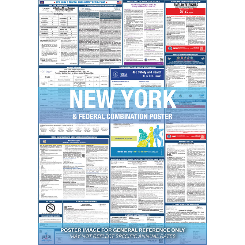 State & Federal Labor Law Posters | All In One Poster Company – All In ...