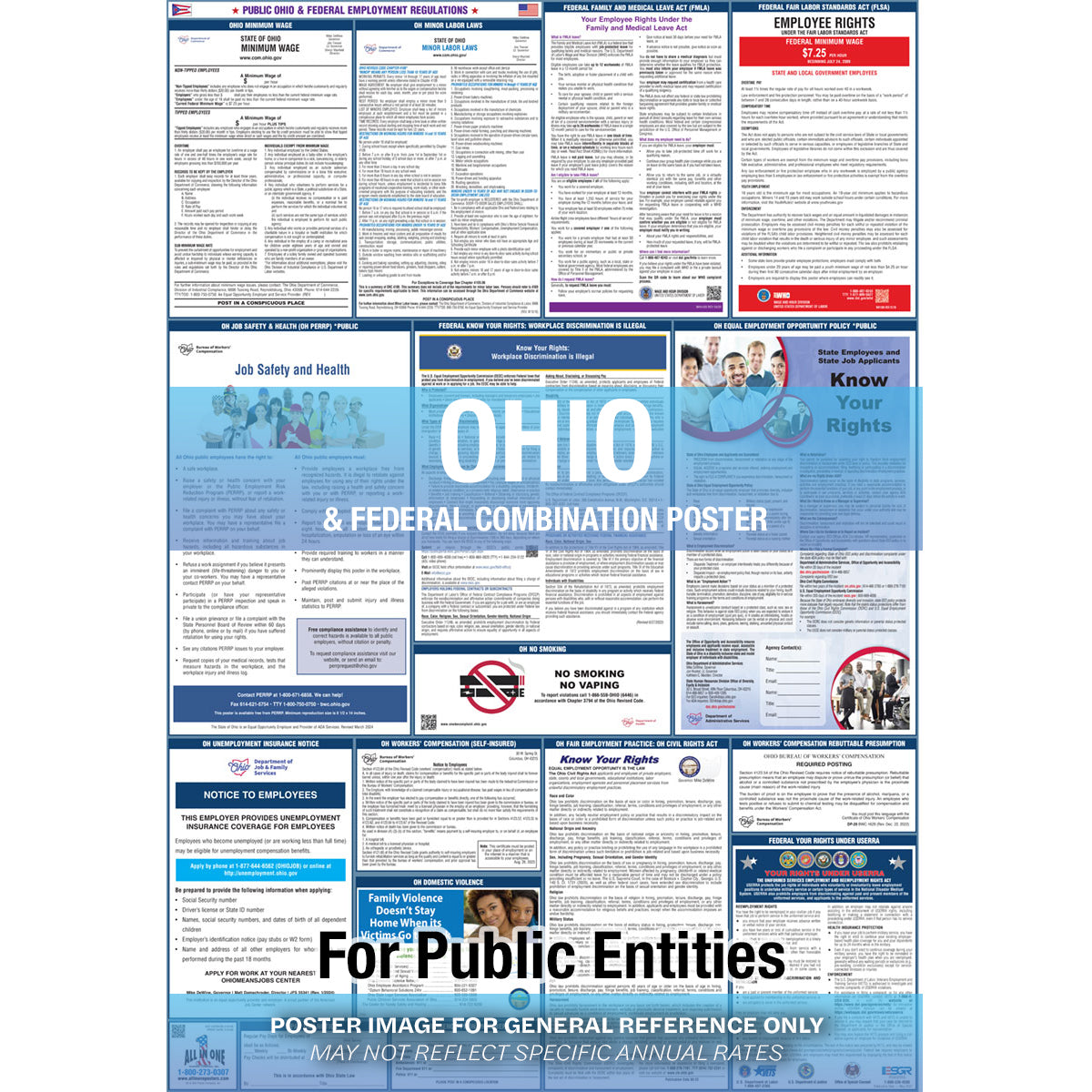 2026 Ohio & Federal Combination Public Entities Poster