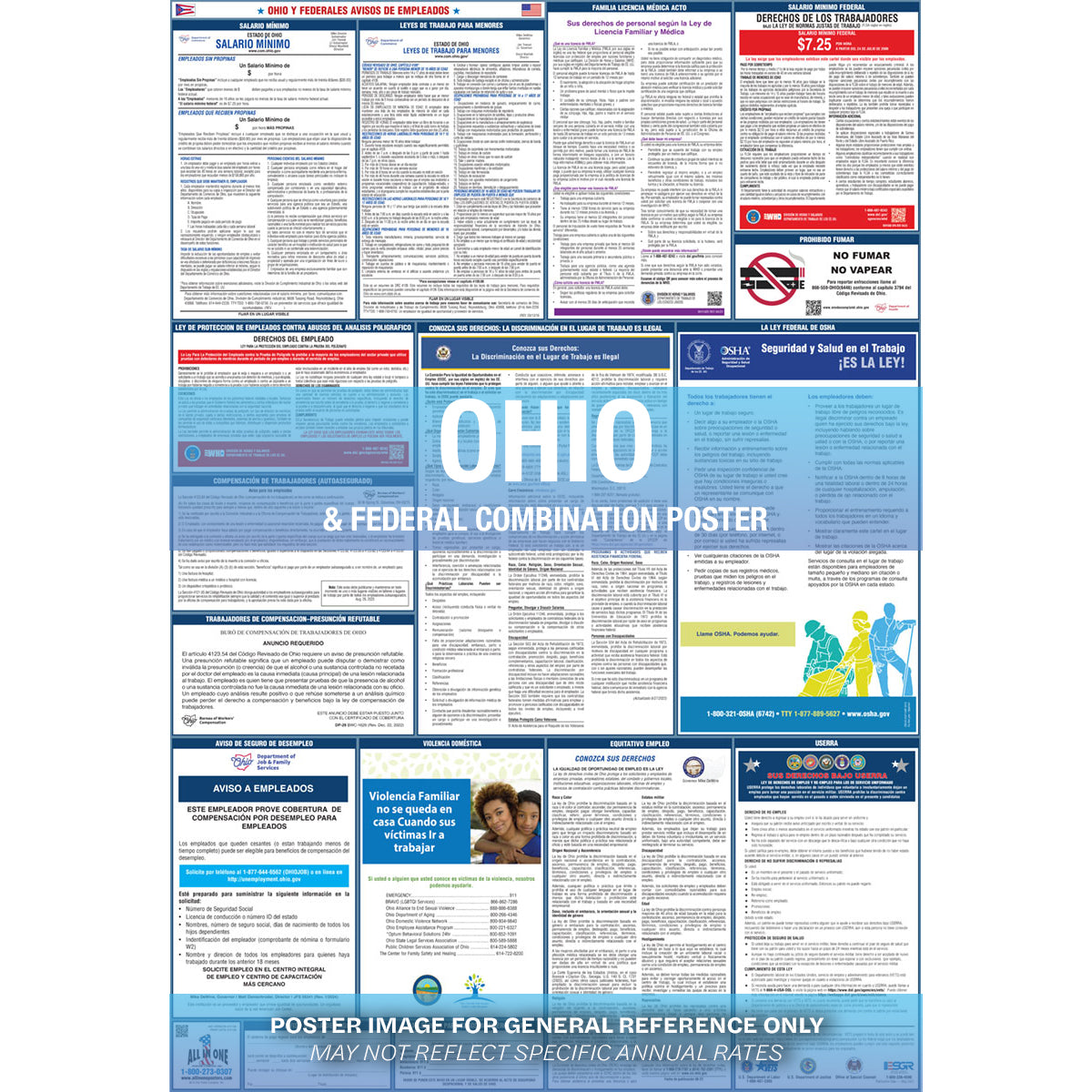 2026 Ohio & Federal  Combination Private Business & Organizations Poster