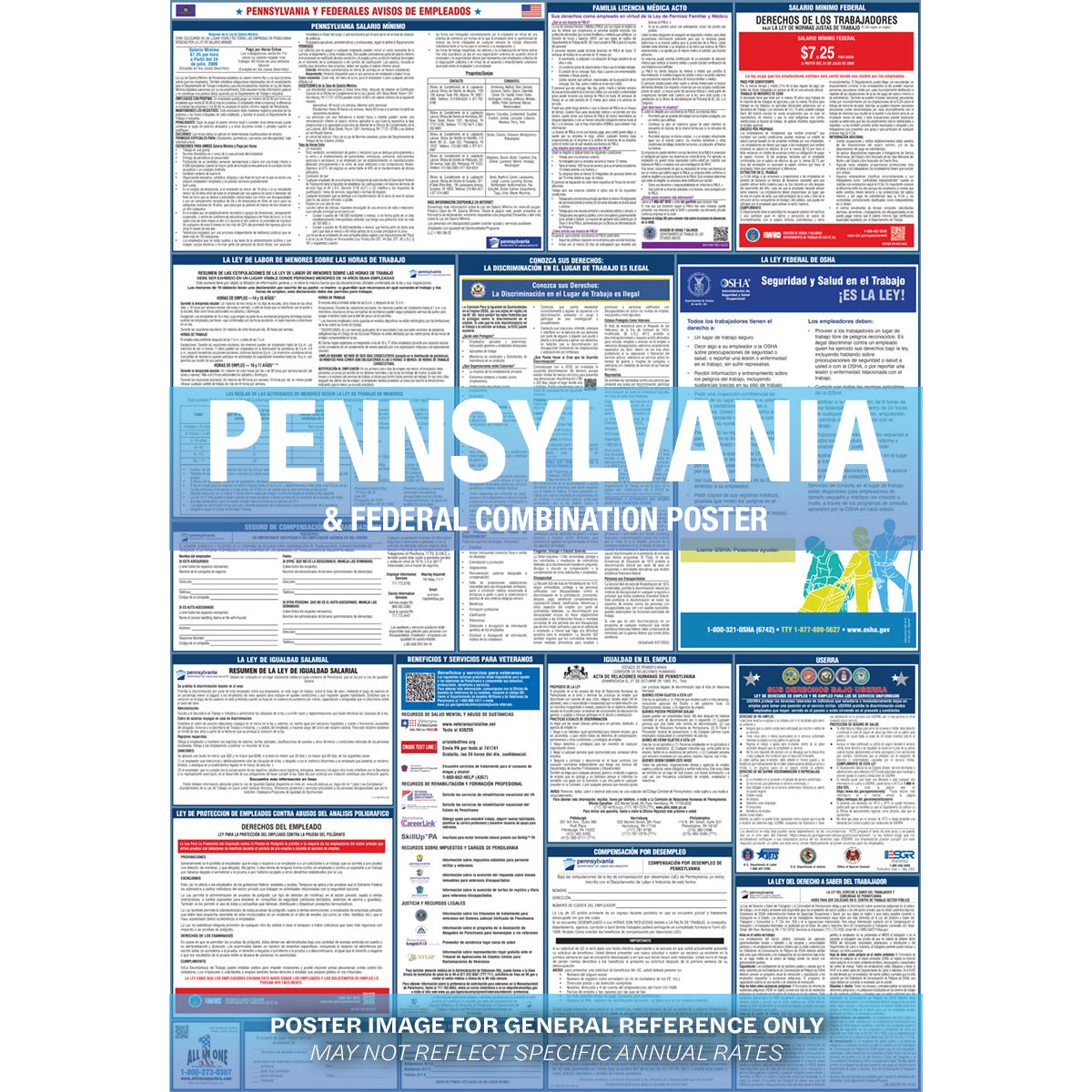 2026 Pennsylvania & Federal Combination Poster