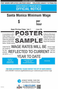 2026 Santa Monica Minimum Wage