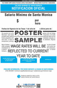 2026 Santa Monica Minimum Wage