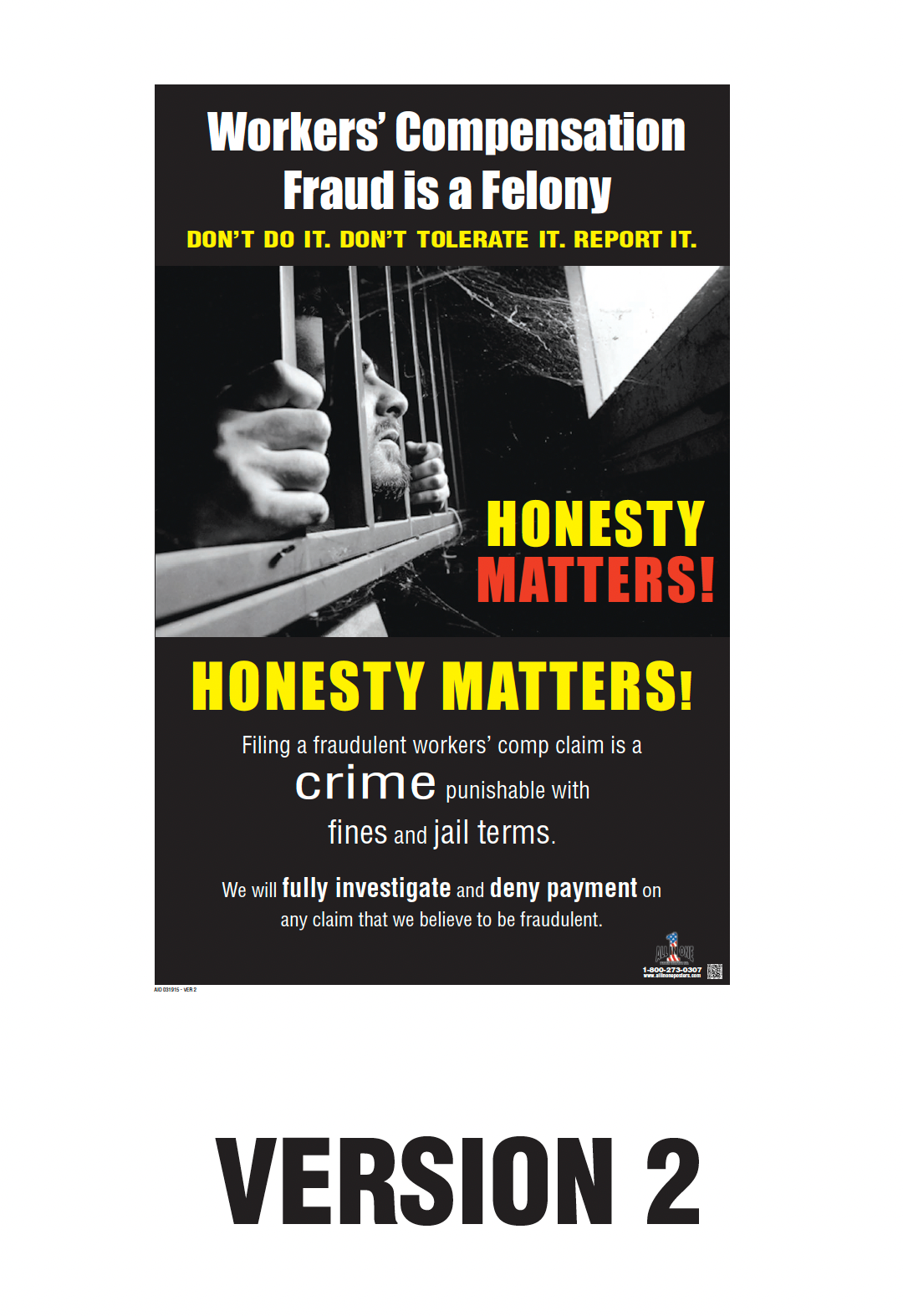 Fraud Prevention Poster - 11x17