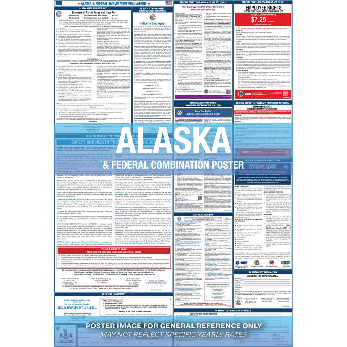2026 Alaska & Federal Combination Poster