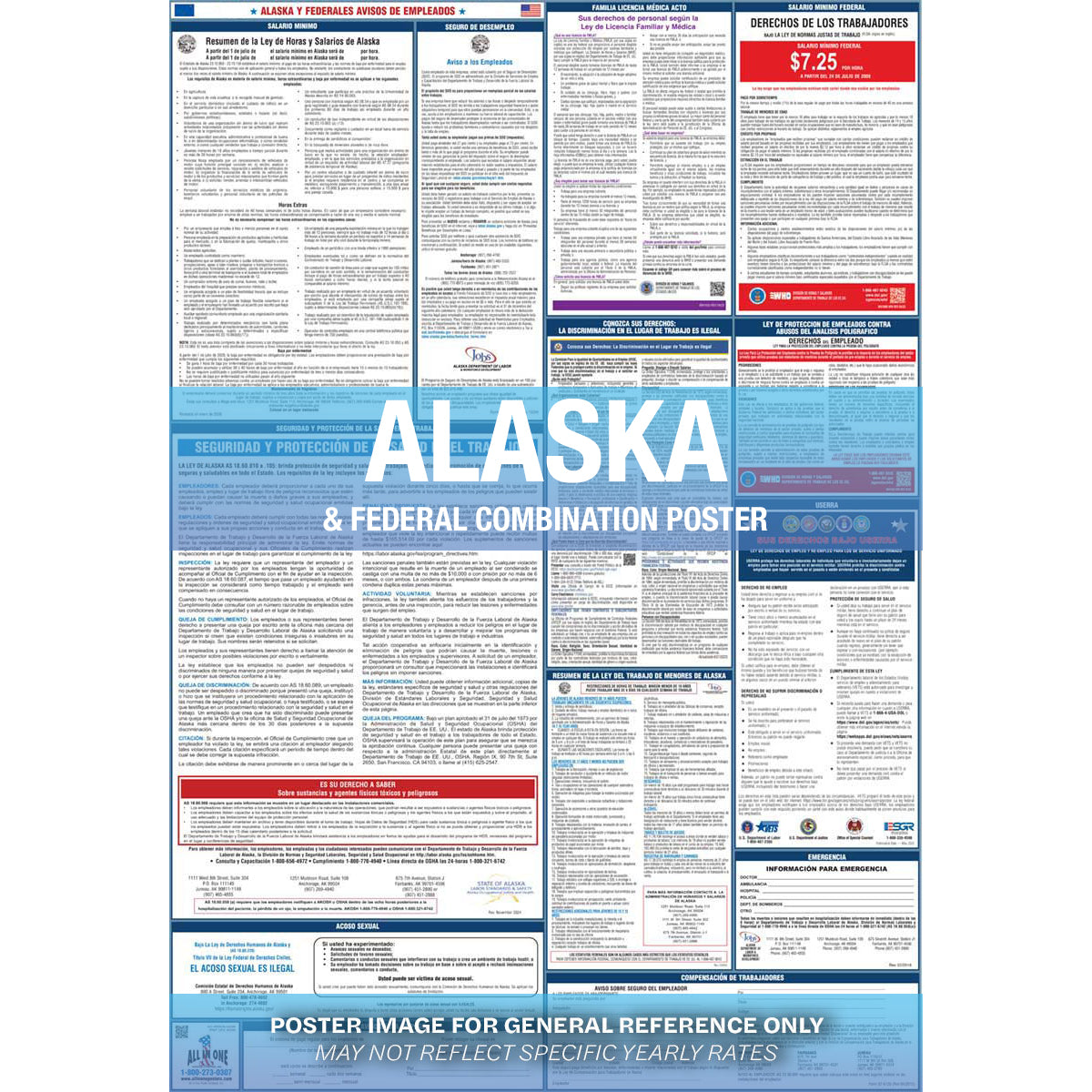 2026 Alaska & Federal Combination Poster