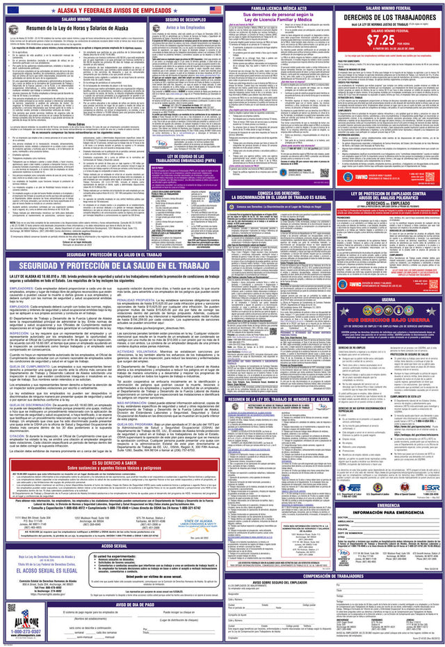 2026 Alaska & Federal Combination Poster