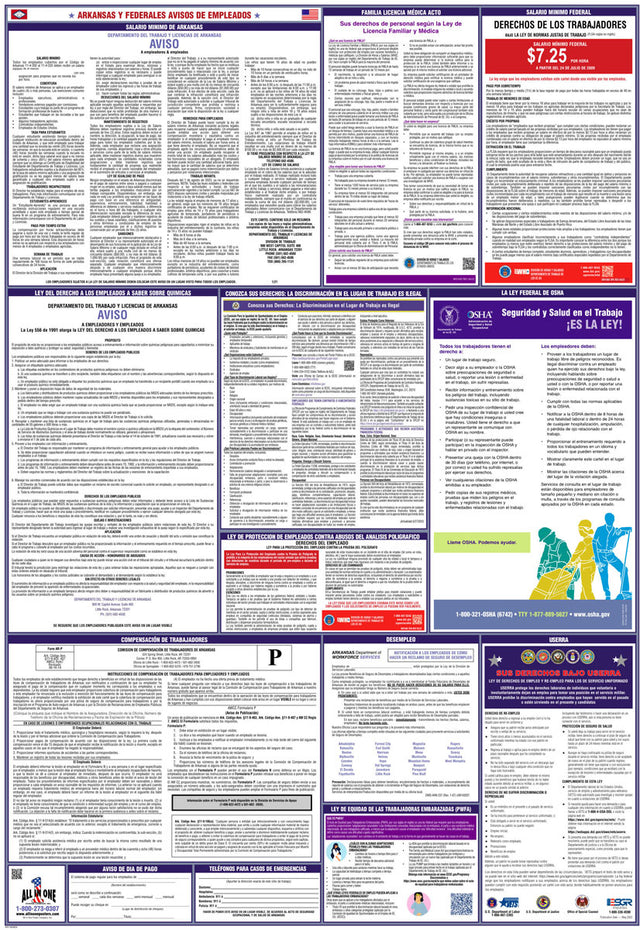 2026 Arkansas & Federal Combination Poster