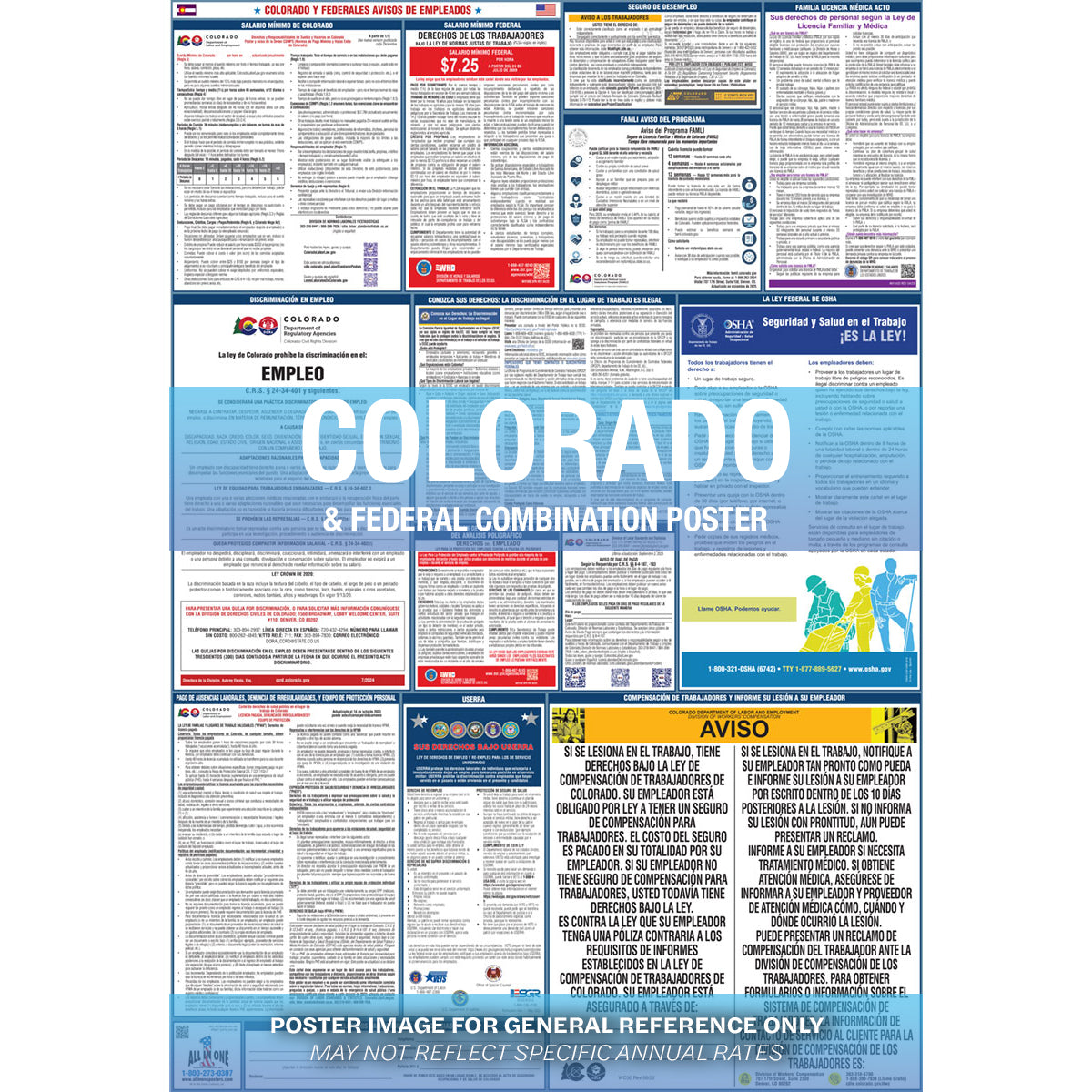 2026 Colorado & Federal Combination Poster