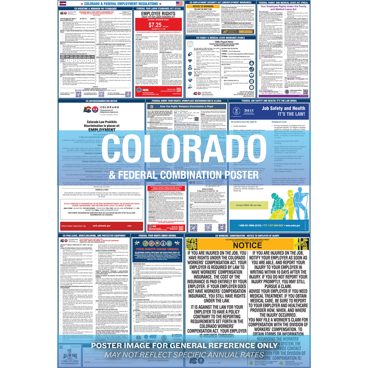 2026 Colorado & Federal Combination Poster