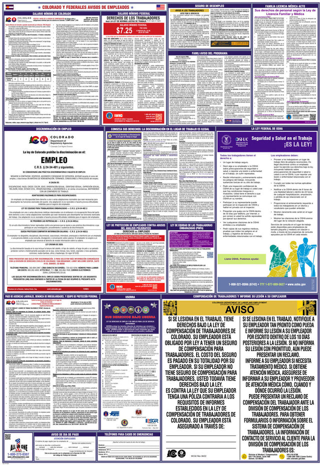 2026 Colorado & Federal Combination Poster