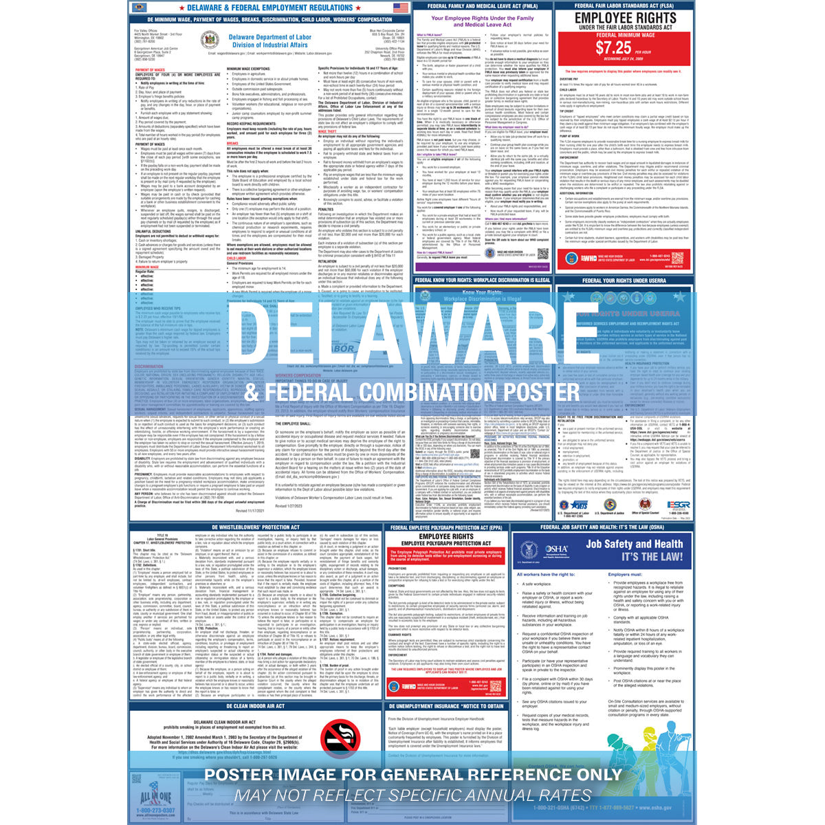 2026 Delaware & Federal Combination Poster