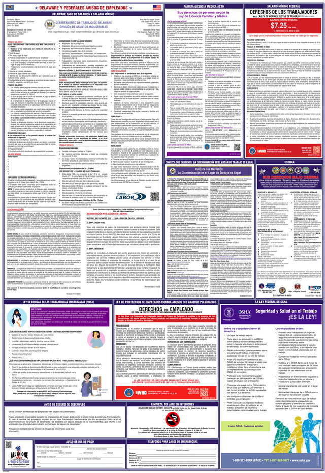 2026 Delaware & Federal Combination Poster