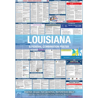 2026 Louisiana & Federal Combination Poster