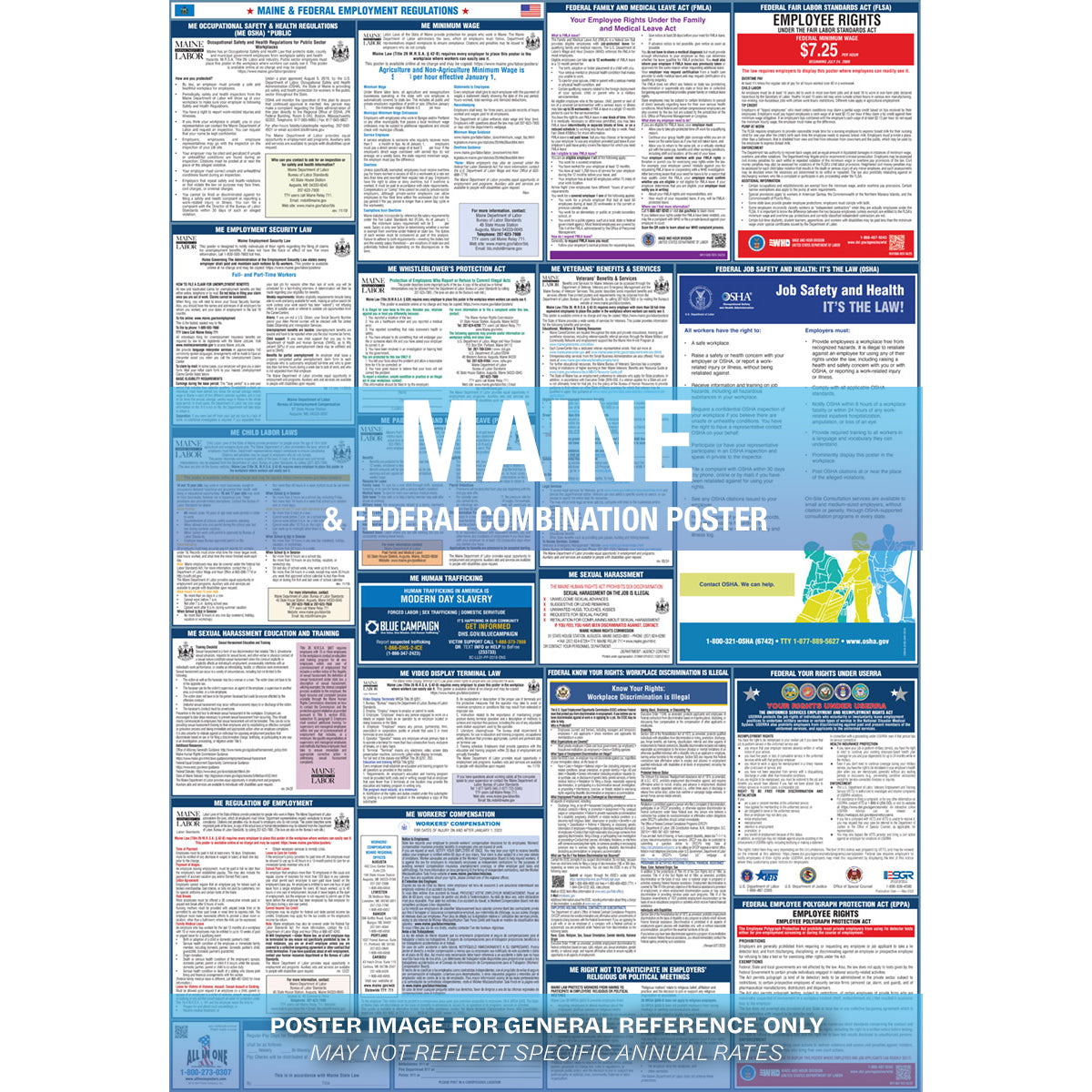 2026 Maine & Federal Combination Poster
