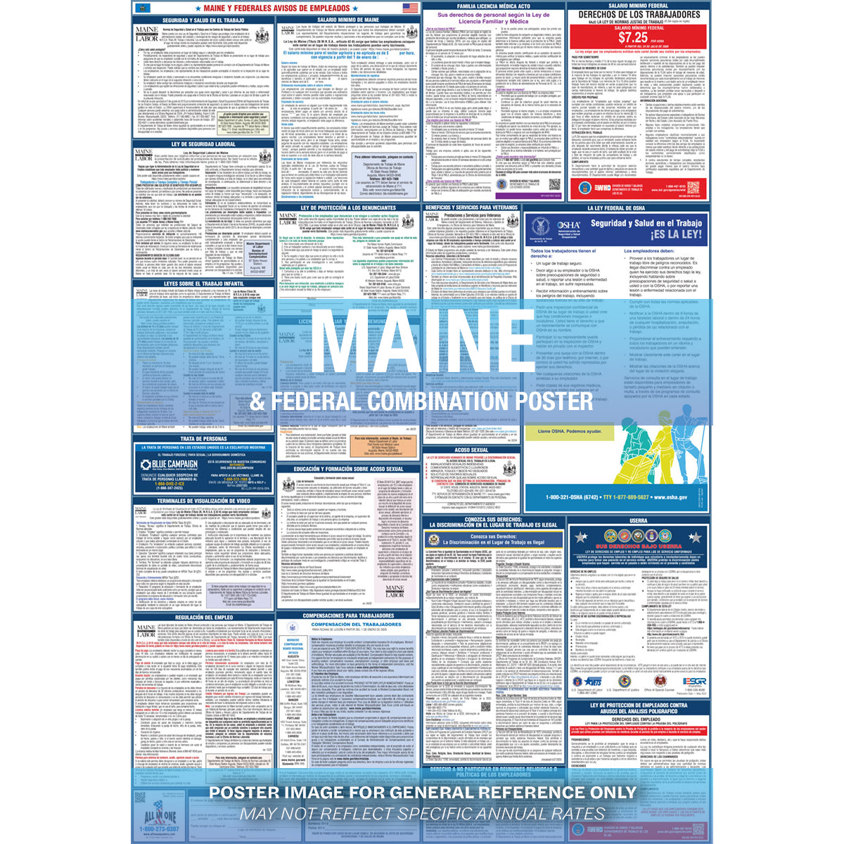 2026 Maine & Federal Combination Poster