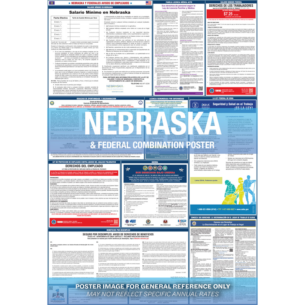 2026 Nebraska & Federal Combination Poster