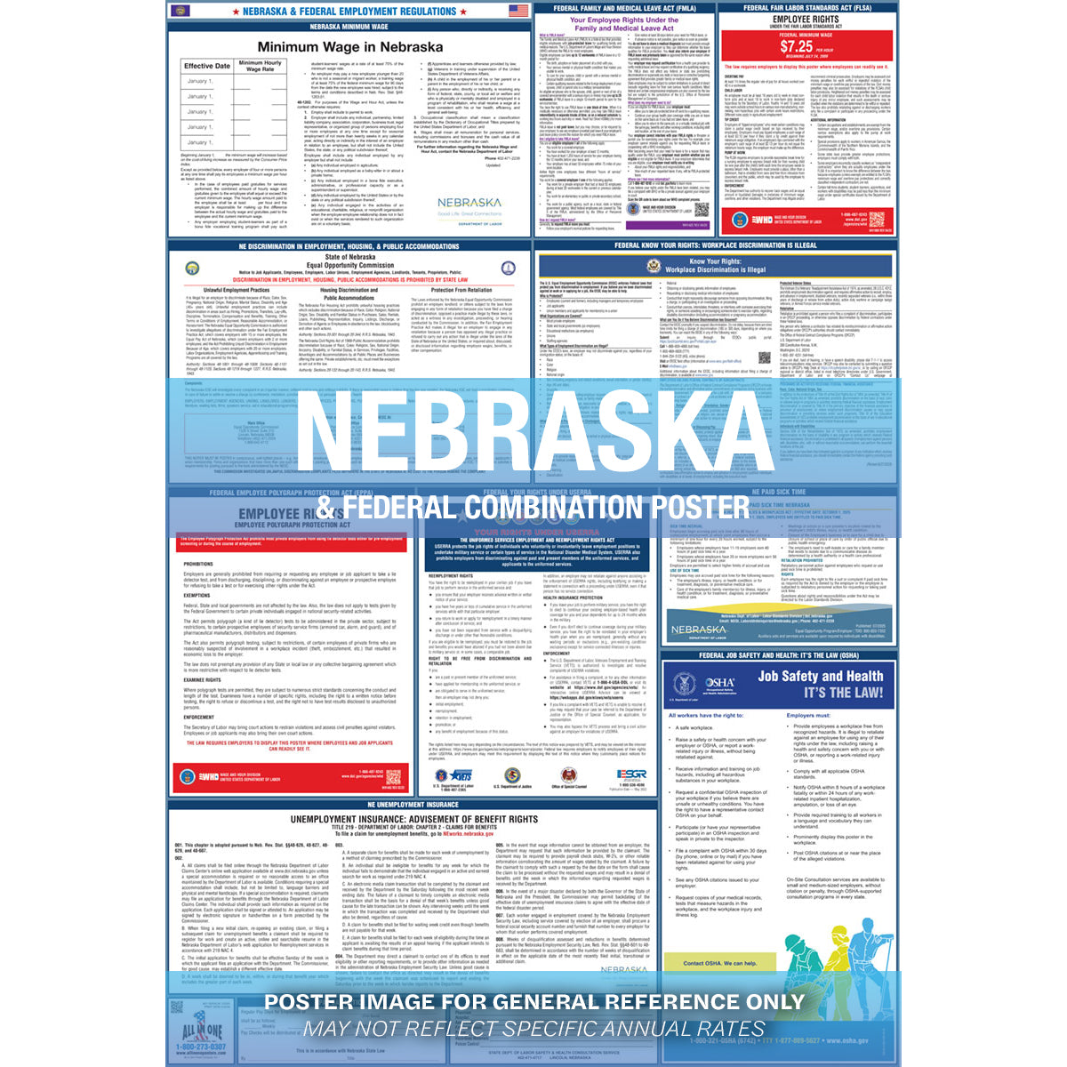 2026 Nebraska & Federal Combination Poster