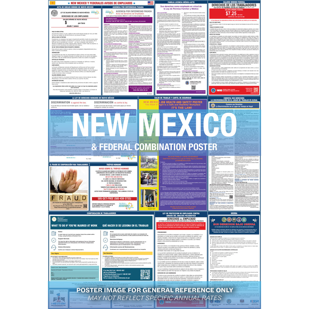 2026 New Mexico & Federal Combination Poster