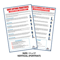 Safe Lifting Posters